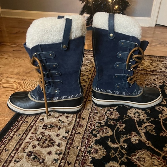 Sorel Shearling Lined Joan of Arctic Boots size 7.5 - Picture 2 of 12